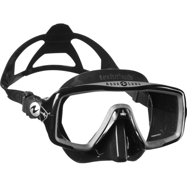 Маска Ventura Plus (черный силикон; black)